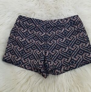 Trina Turk Geometric Print Shorts Size 0